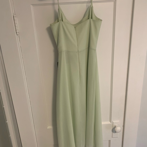 WAYF Skylar Cowl Neck Midi Dress sz M - Picture 4 of 4